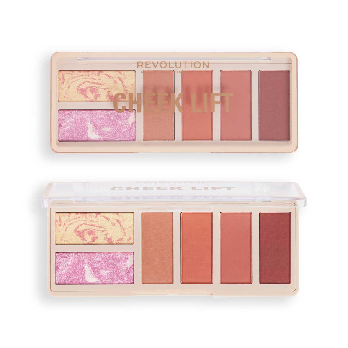 PALETA DE RUBORES CHEEK LIFT PALETTE CORAL DREAMING - MAKEUP REVOLUTION