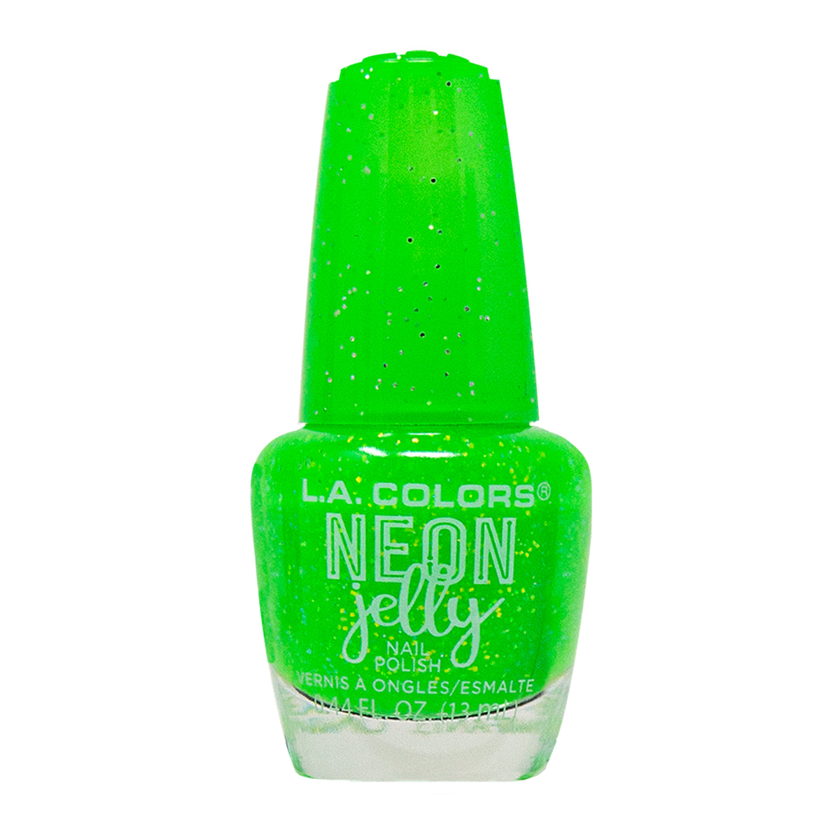 ESMALTE NEON JELLY NAIL POLISH "ELECTRIC LIME" - OUTLET LA COLORS