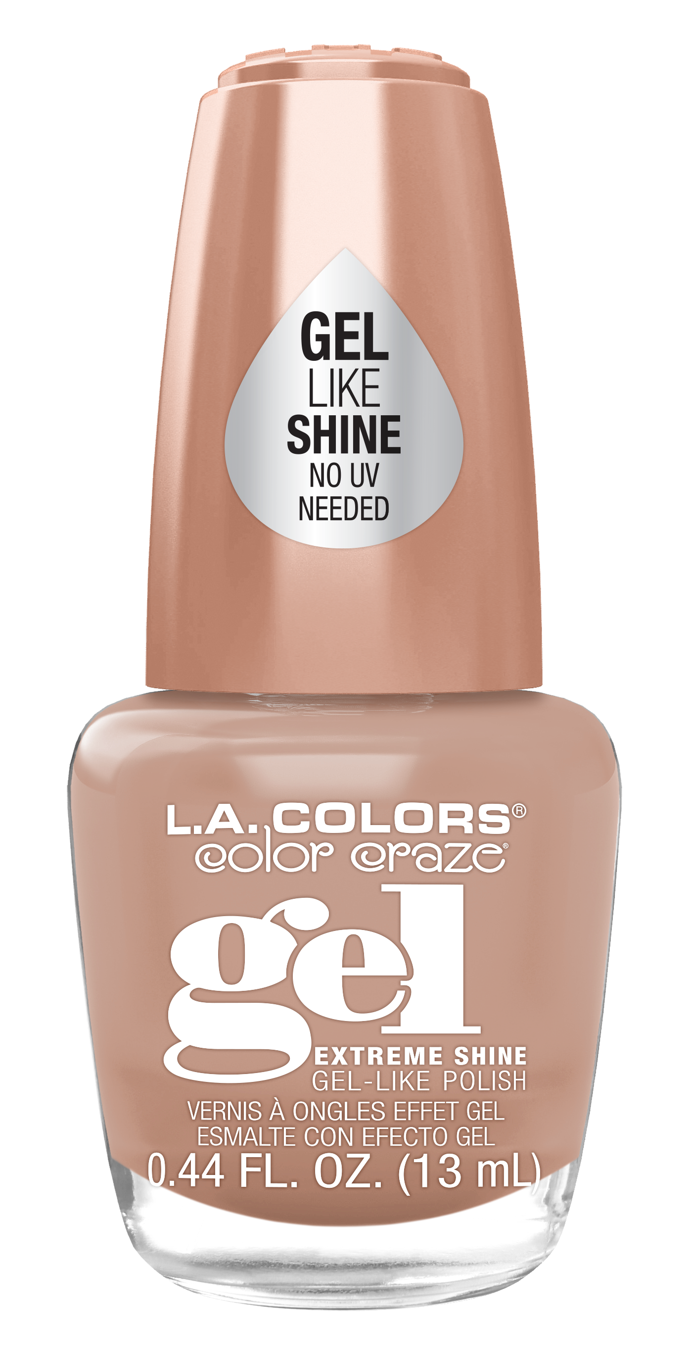 ESMALTE BODLY NUDE GEL POLISH - LA COLORS
