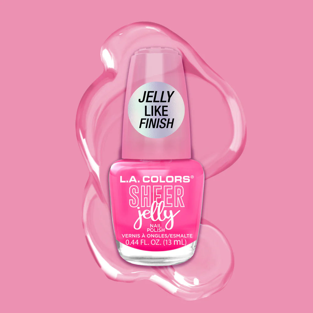ESMALTE SHEER JELLY - LA COLORS