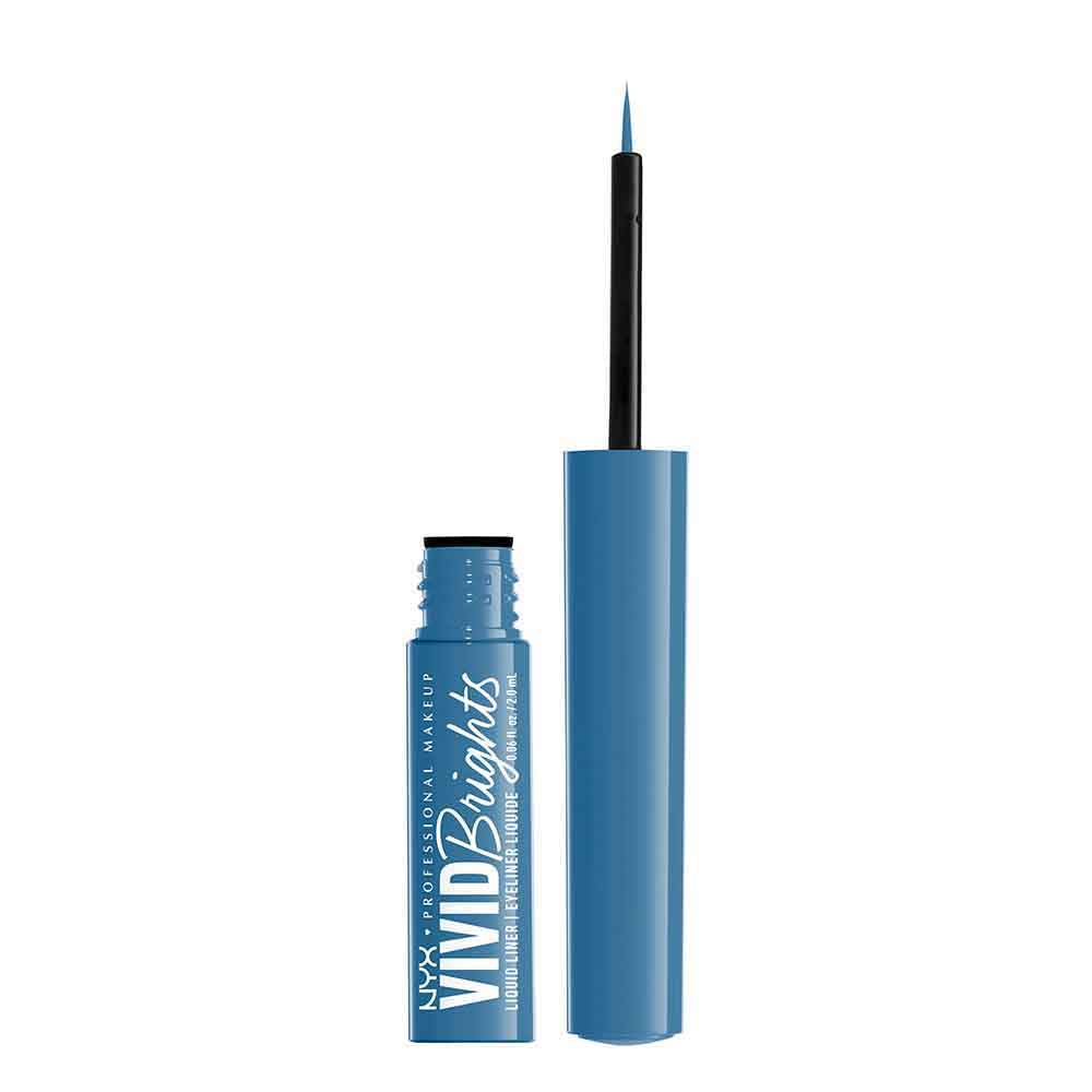 DELINEADOR DE OJOS LÍQUIDO VIVID BRIGHT - NYX PROFESIONAL MAKE UP