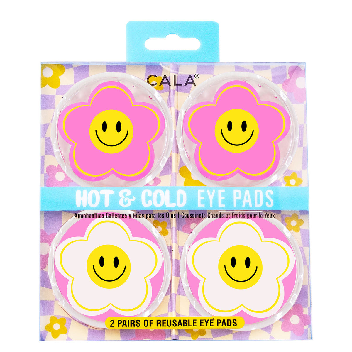 MASCARILLAS PARA OJOS FLOWER  SMILEY - CALA