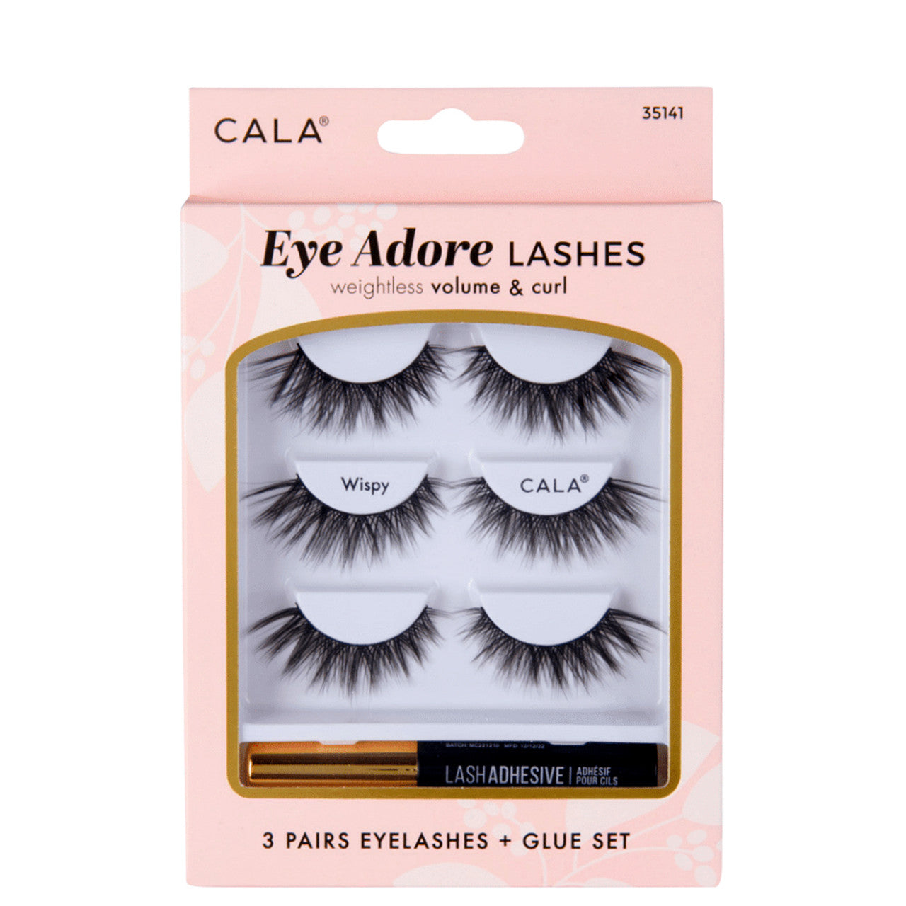 SET DE PESTAÑAS EYE ADORE LASHES WISPY - OUTLET CALA