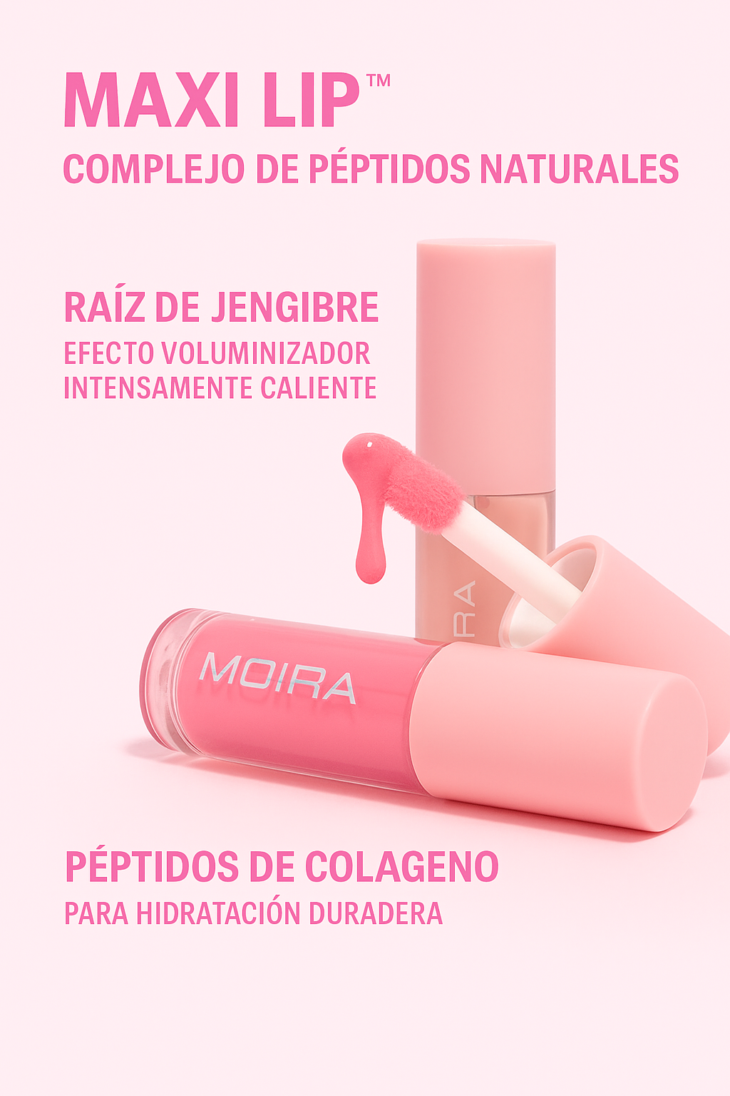 LIP GLAZE OIL PLUMPER - MOIRA