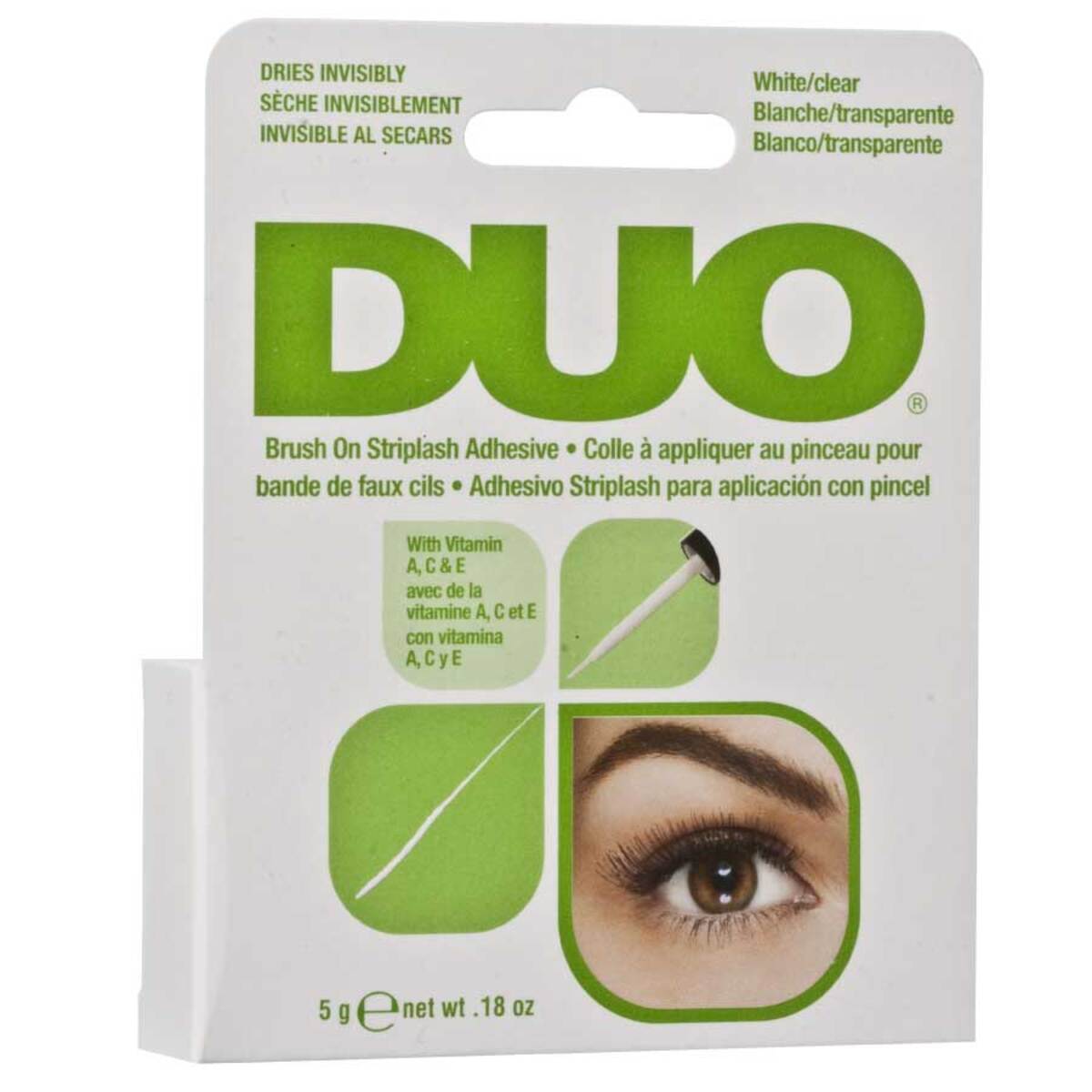 BRUSH ON CLEAR ADHESIVO CON VITAMINAS - DUO