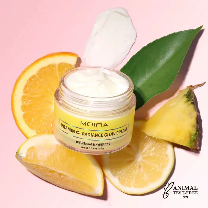 CREMA FACIAL ILUMINADORA VITAMINA C - MOIRA