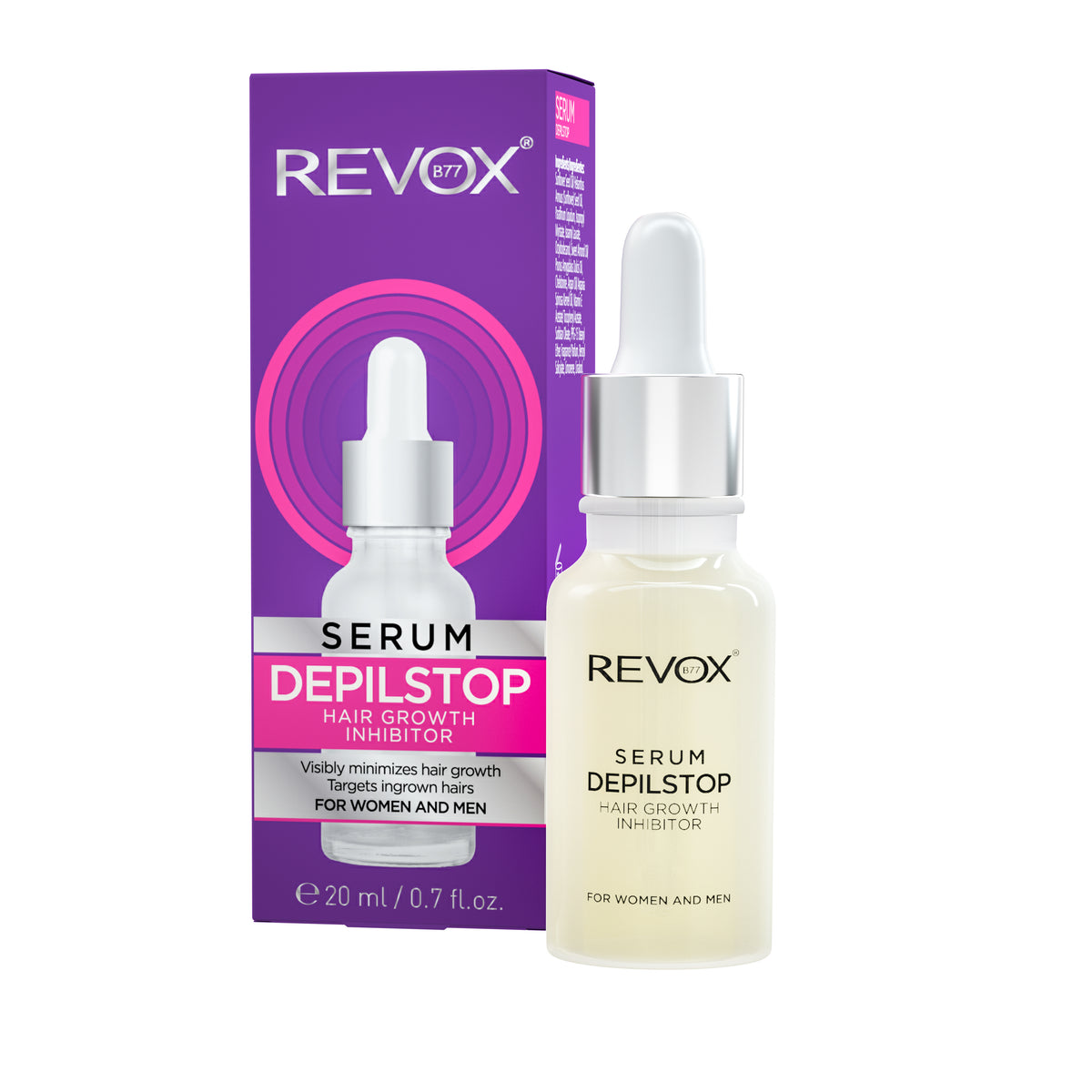 SERUM INHIBIDOR DEL CRECIMIENTO DEL VELLO DEPILSTOP - REVOX B77