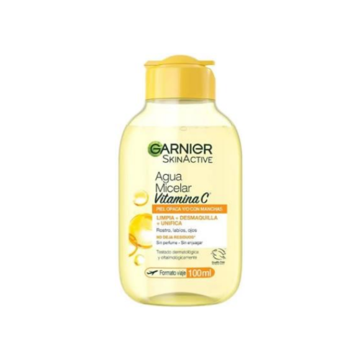 AGUA MICELAR EXPRESS ACLARA VITAMIN C 100ML - GARNIER SKIN ACTIVE