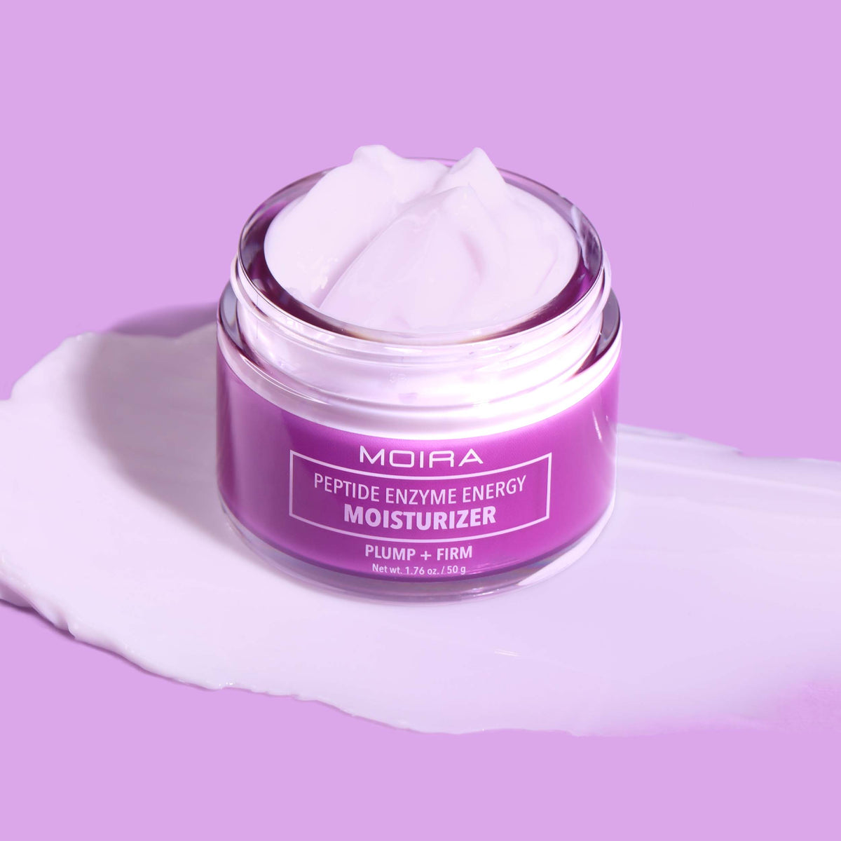 CREMA FACIAL HIDRATANTE REVITALIZANTE PEPTIDOS Y ENZIMAS - MOIRA