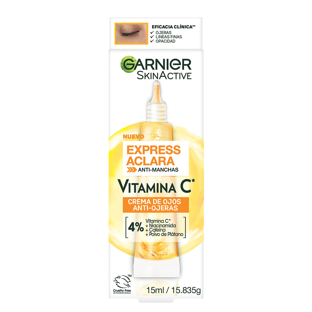 EXPRESS ACLARA CREMA PARA OJOS 15ML - GARNIER SKIN ACTIVE