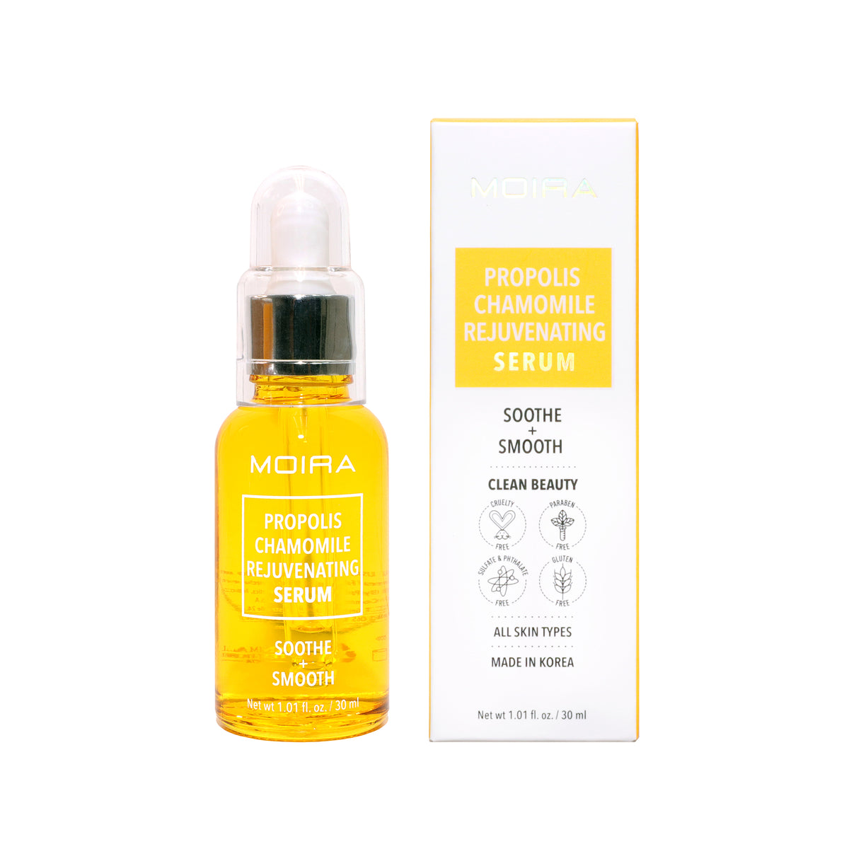 SERUM ANTI EDAD PROPÓLEO Y MANZANILLA - MOIRA
