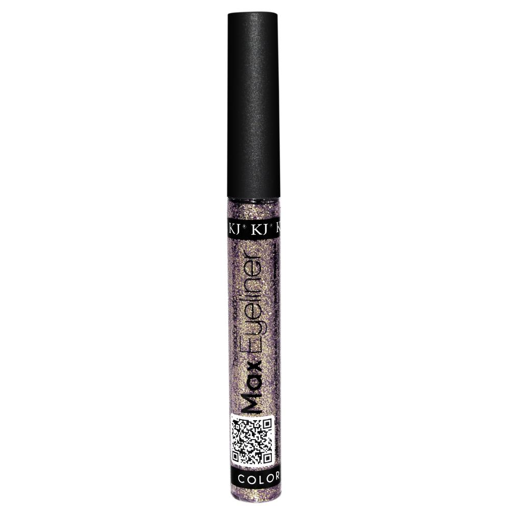 DELINEADOR LÍQUIDO MAXEYELINER 31 GLITTER MULTICOLOR - KJ BEAUTY