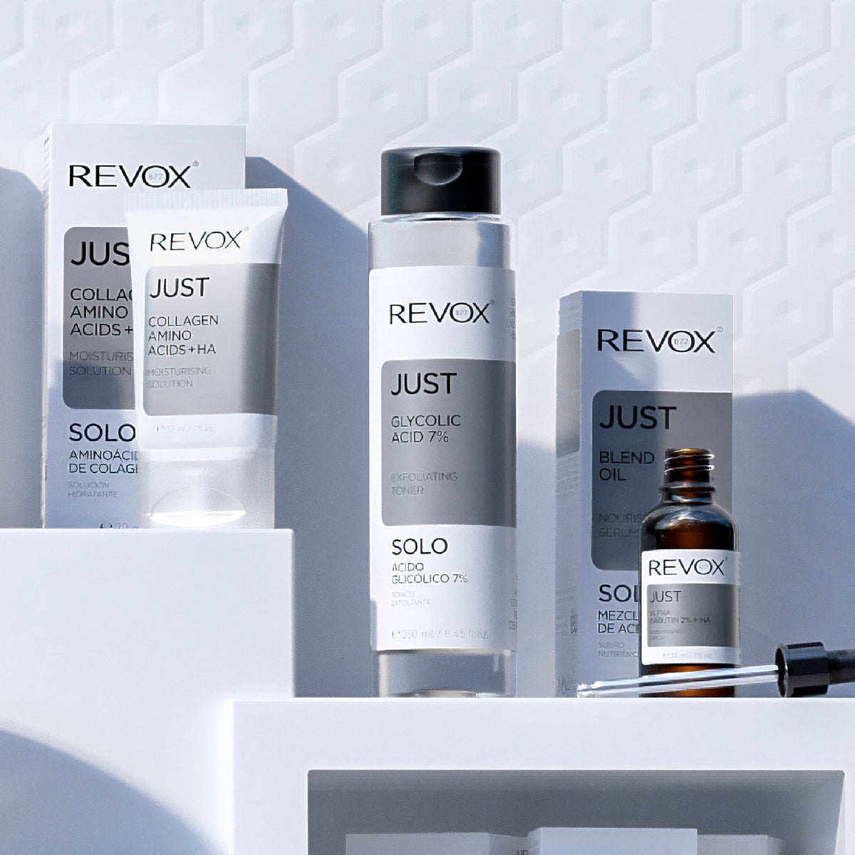 TÓNICO EXFOLIANTE ÁCIDO GLICÓLICO 7% GLYCOLIC ACID JUST - REVOX B77