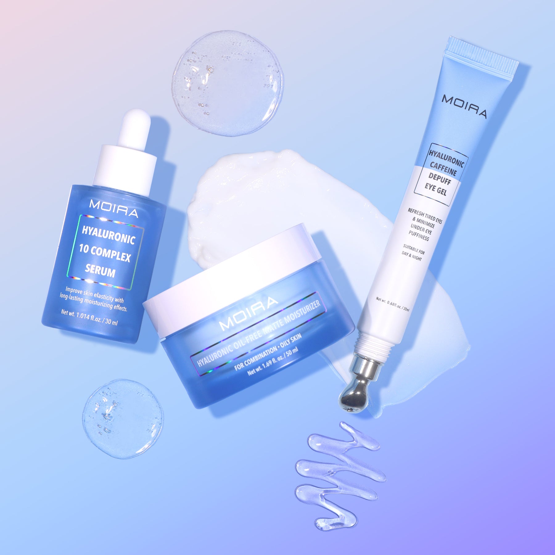 SERUM HIDRATANTE 10% ÁCIDO HIALURÓNICO - MOIRA