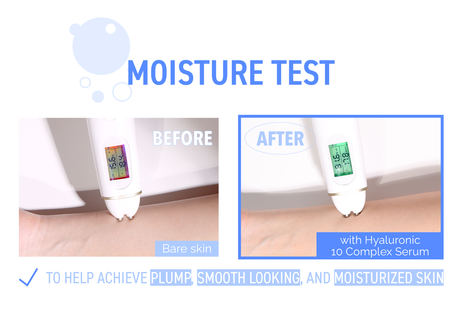 SERUM HIDRATANTE 10% ÁCIDO HIALURÓNICO - MOIRA