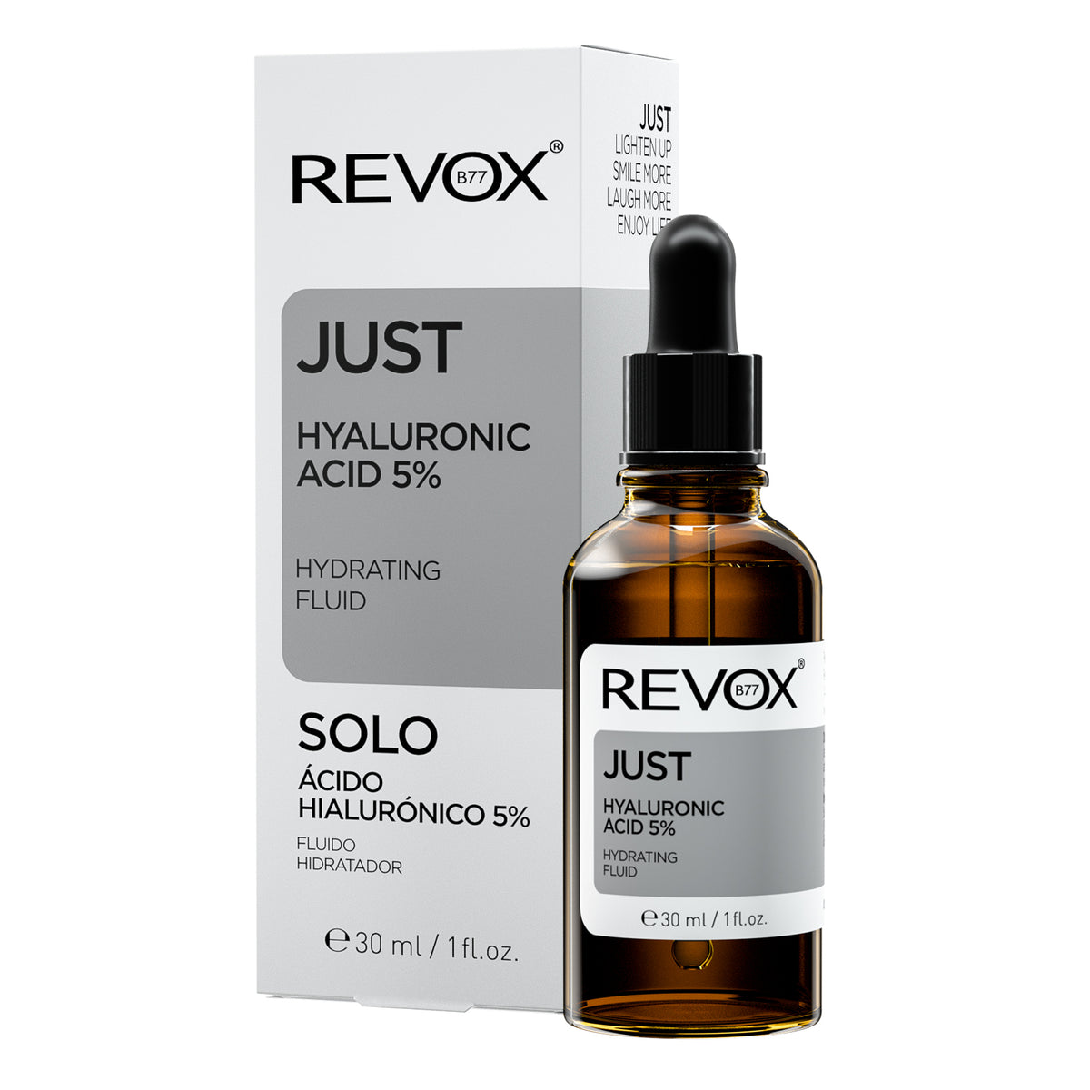 SERUM HIDRATANTE ÁCIDO HIALURÓNICO 5% - REVOX B77