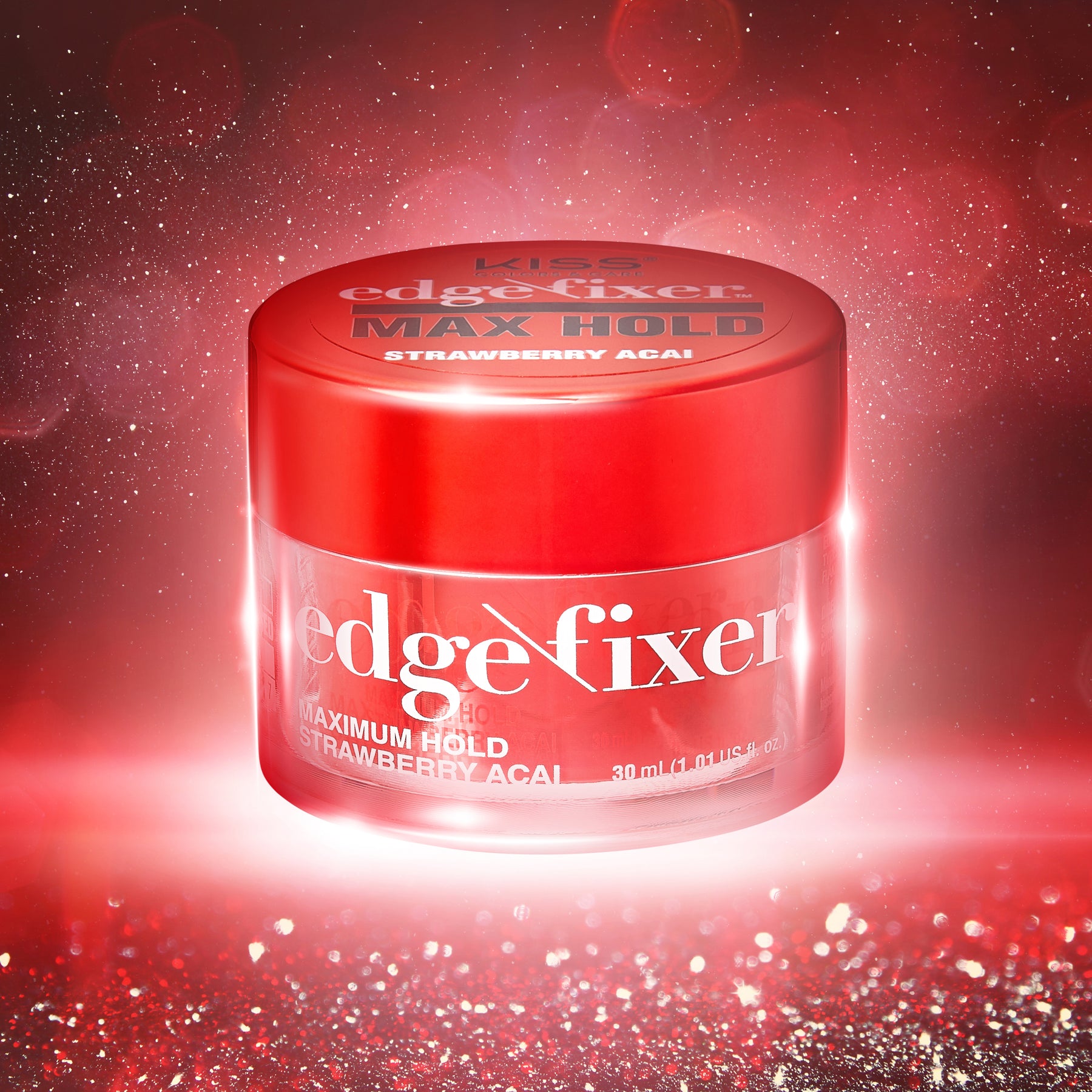 CERA MOLDEADORA EDGE FIXER STRAWBERRY ACAI 30 ML - KISS