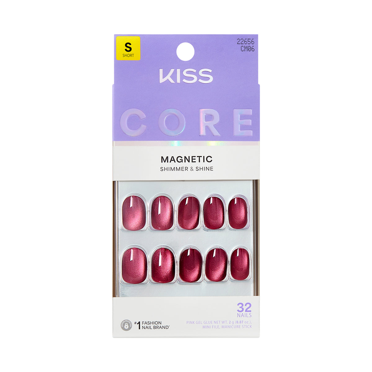 UÑAS POSTIZAS CORE FLAMING - KISS