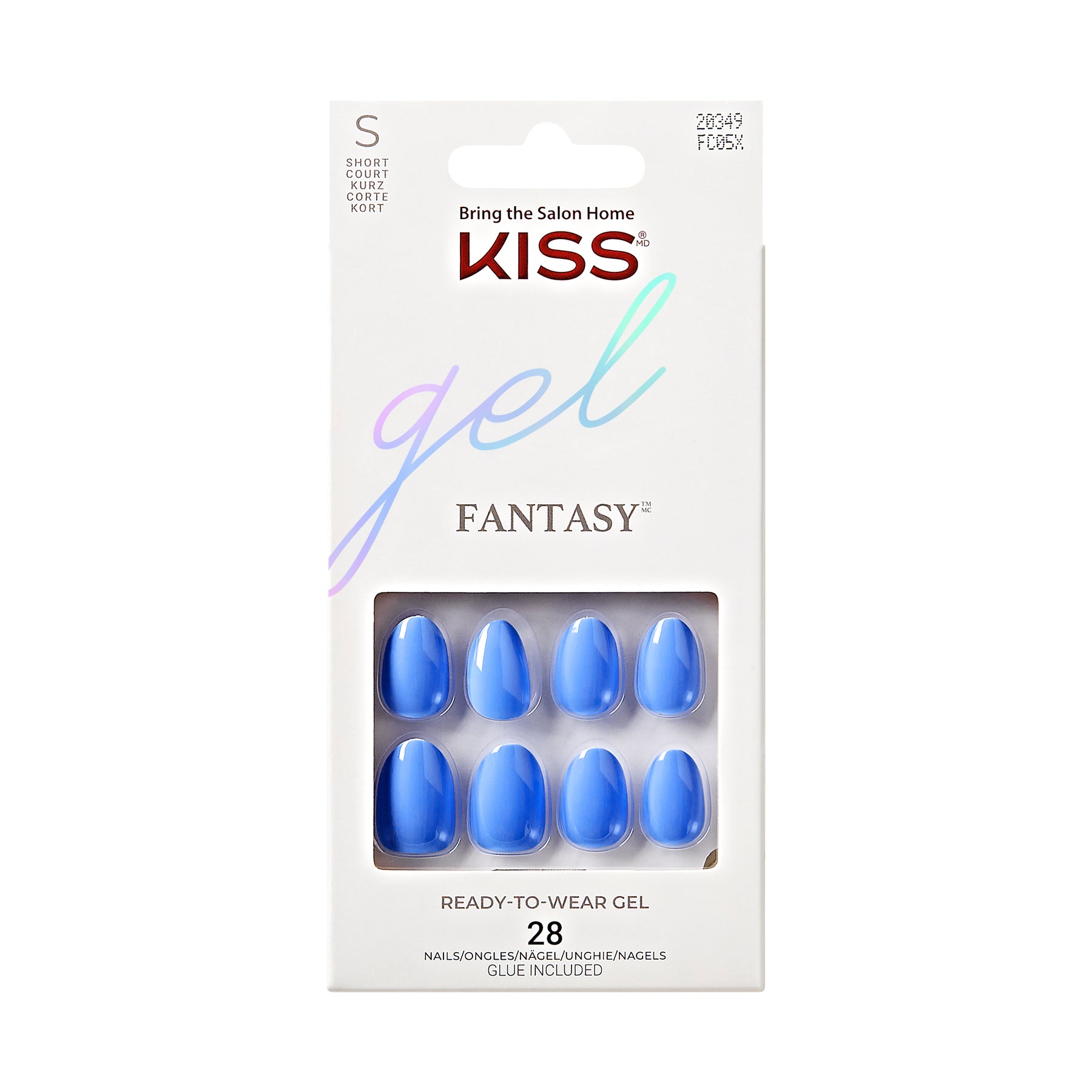 UÑAS POSTIZAS GEL FANTASY STEREO HEARTS - KISS