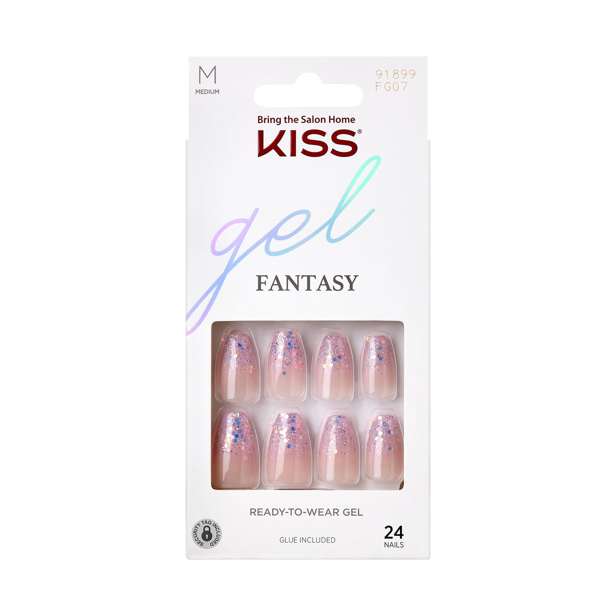 GEL FANTASY NAILS WINTER SPARKS - KISS