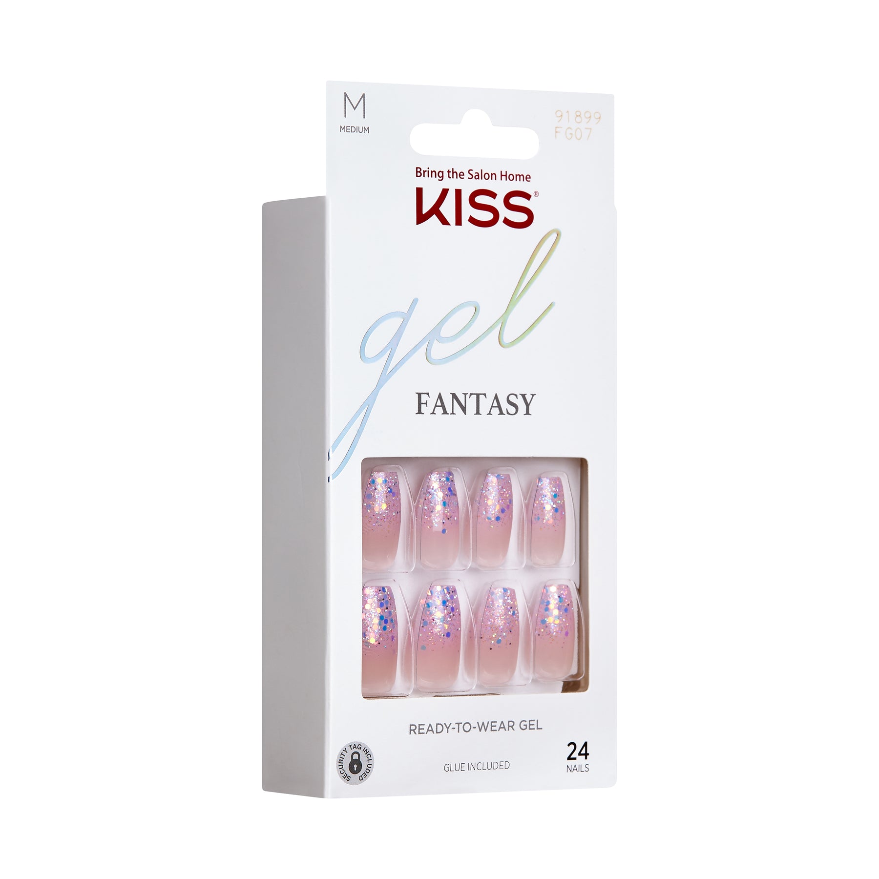 GEL FANTASY NAILS WINTER SPARKS - KISS