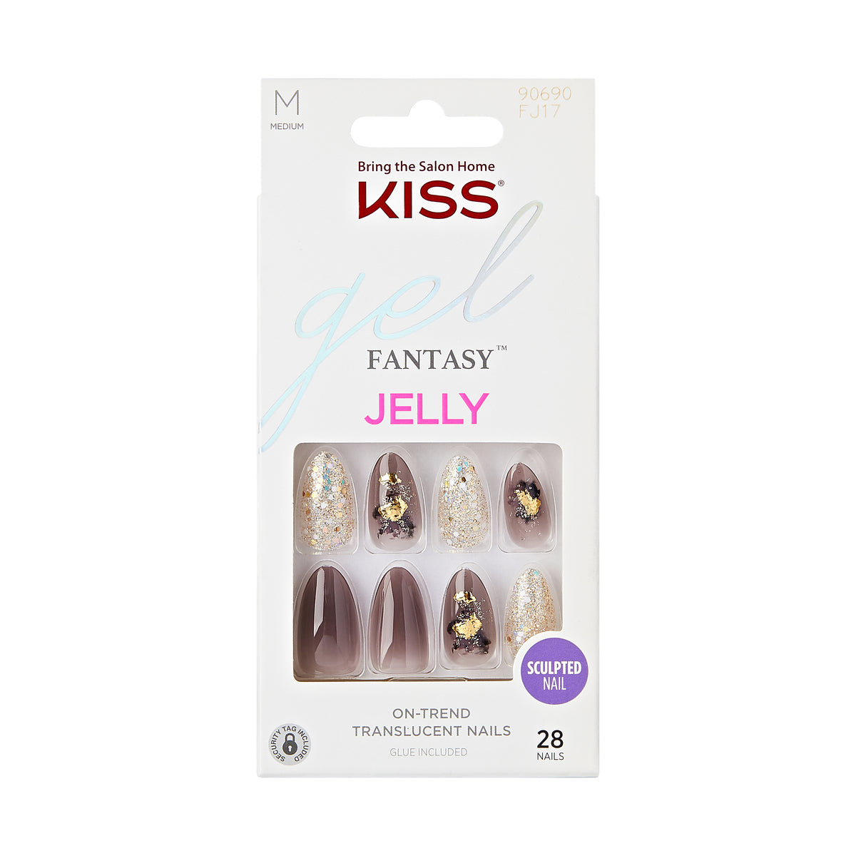 UÑAS JELLY FANTASY NAILS FLORAL JELLY - KISS