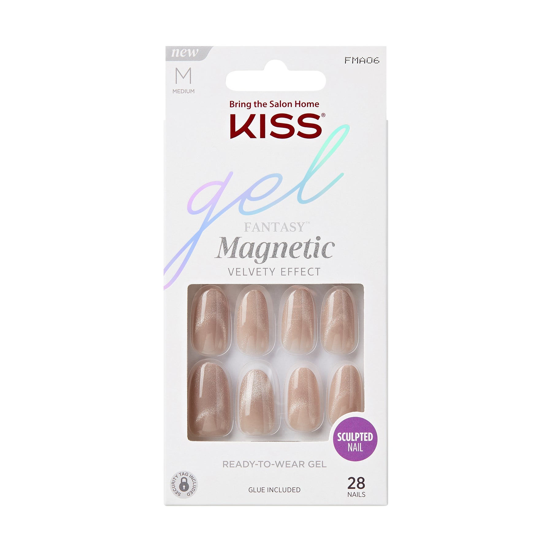 UÑAS POSTIZAS GEL FANTASY MAGNETIC DRAMA - KISS