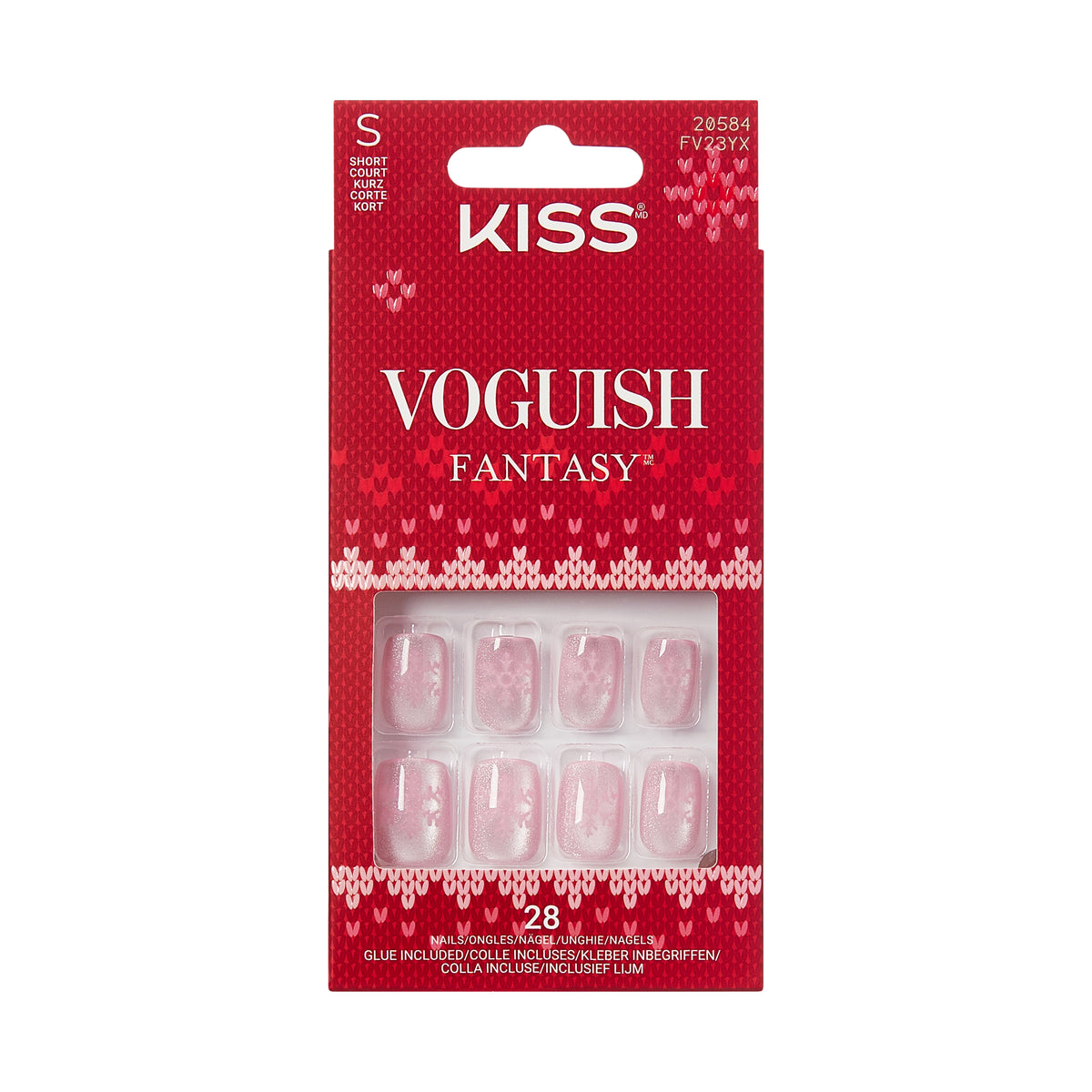 UÑAS POSTIZAS VOGUISH FANTASY FROSTY DELIGHT - KISS