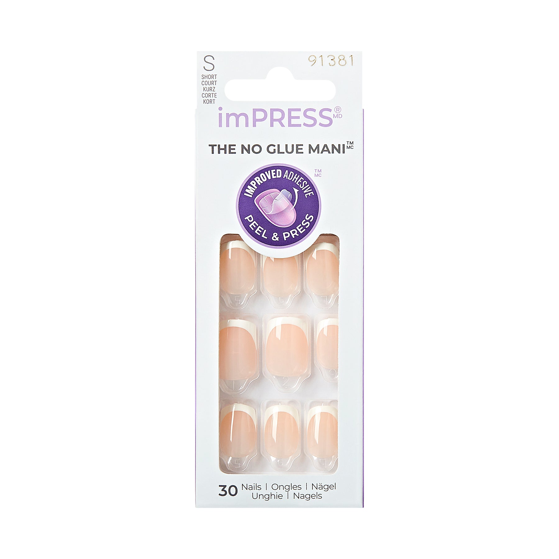 UÑAS POSTIZAS IMPRESS MODEL - KISS