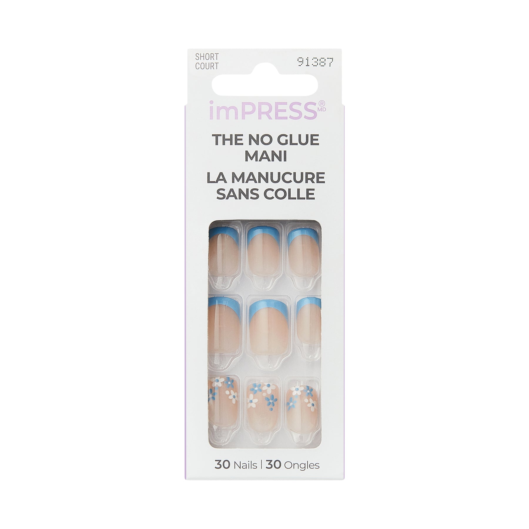 UÑAS POSTIZAS IMPRESS NAILS SNOOZE - KISS