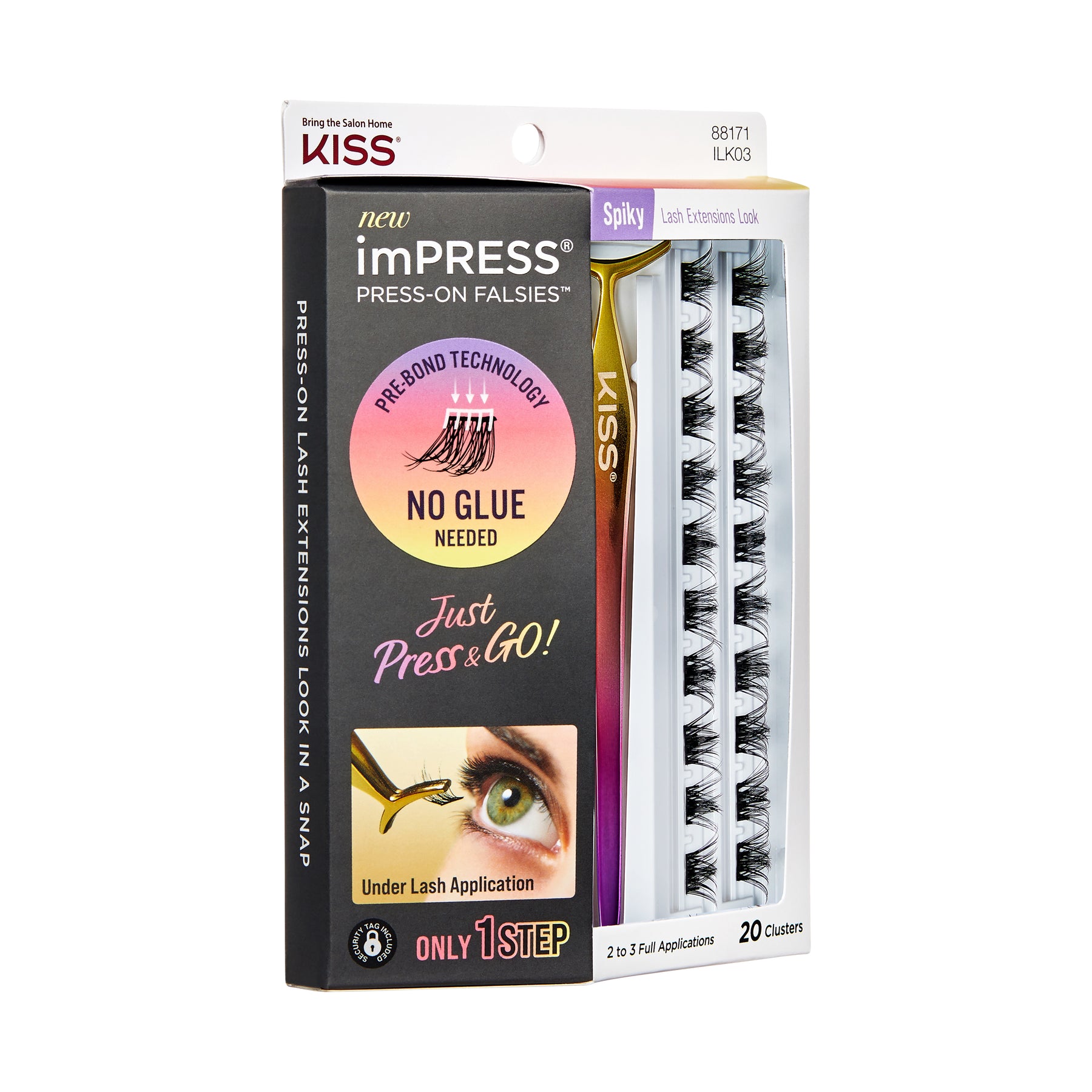 IMPRESS PRESS ON FALSIES KIT 03 - KISS