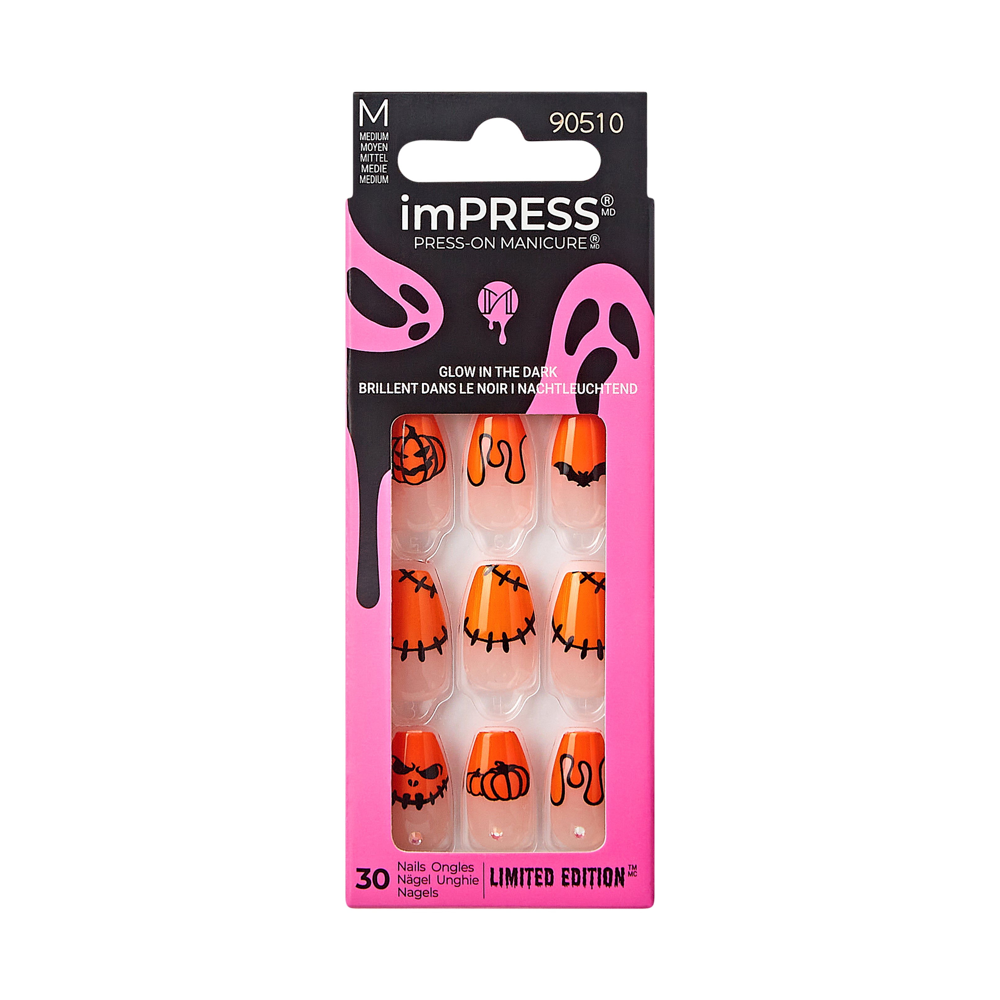 CREEPY CRAWLY IMPRESS GLOW IN THE DARK HALLOWEEN - OUTLET KISS