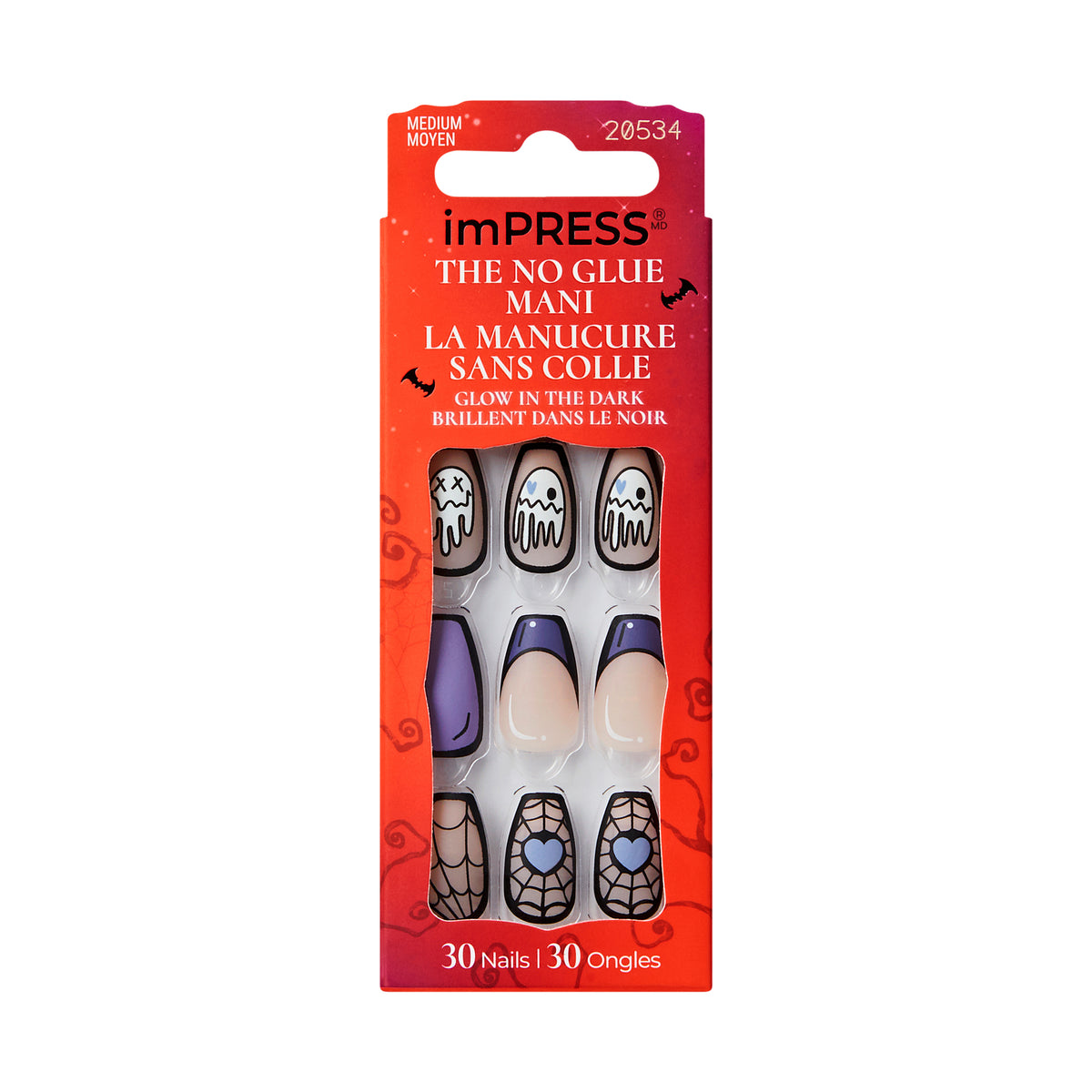 UÑAS POSTIZAS IMPRESS NAILS PARTY STARTLED - KISS