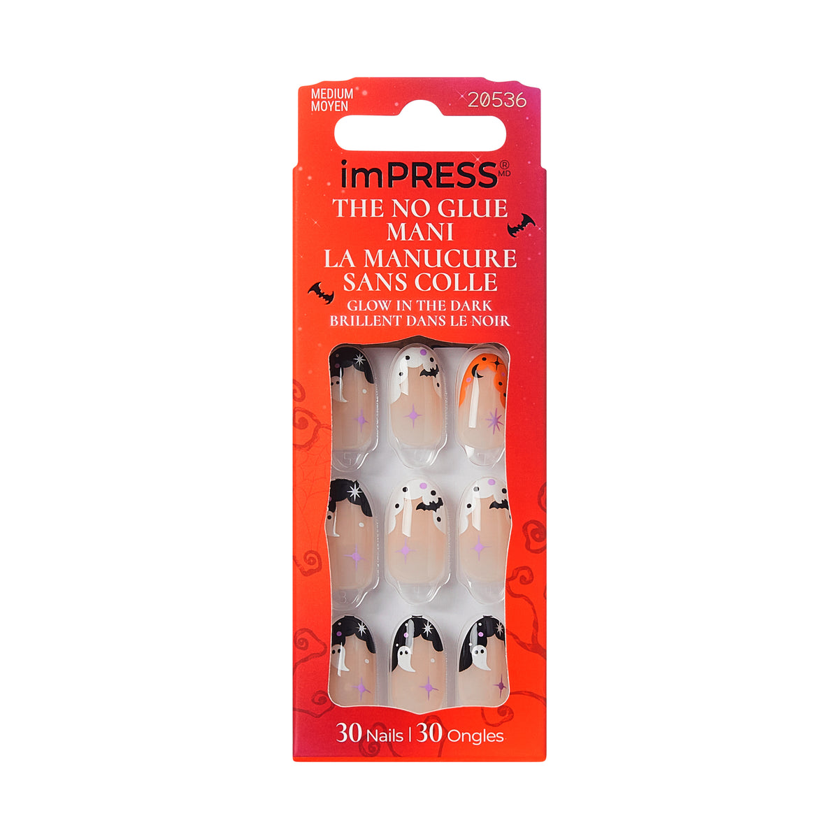 UÑAS POSTIZAS IMPRESS NAILS THE CREEPS - KISS