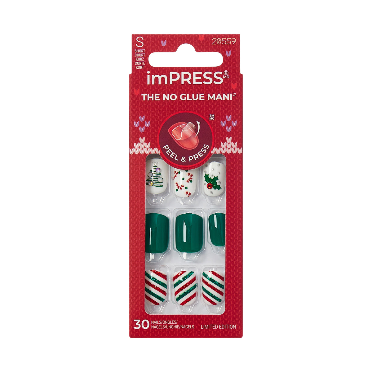 UÑAS POSTIZAS IMPRESS NAILS SUGARPLUM - KISS