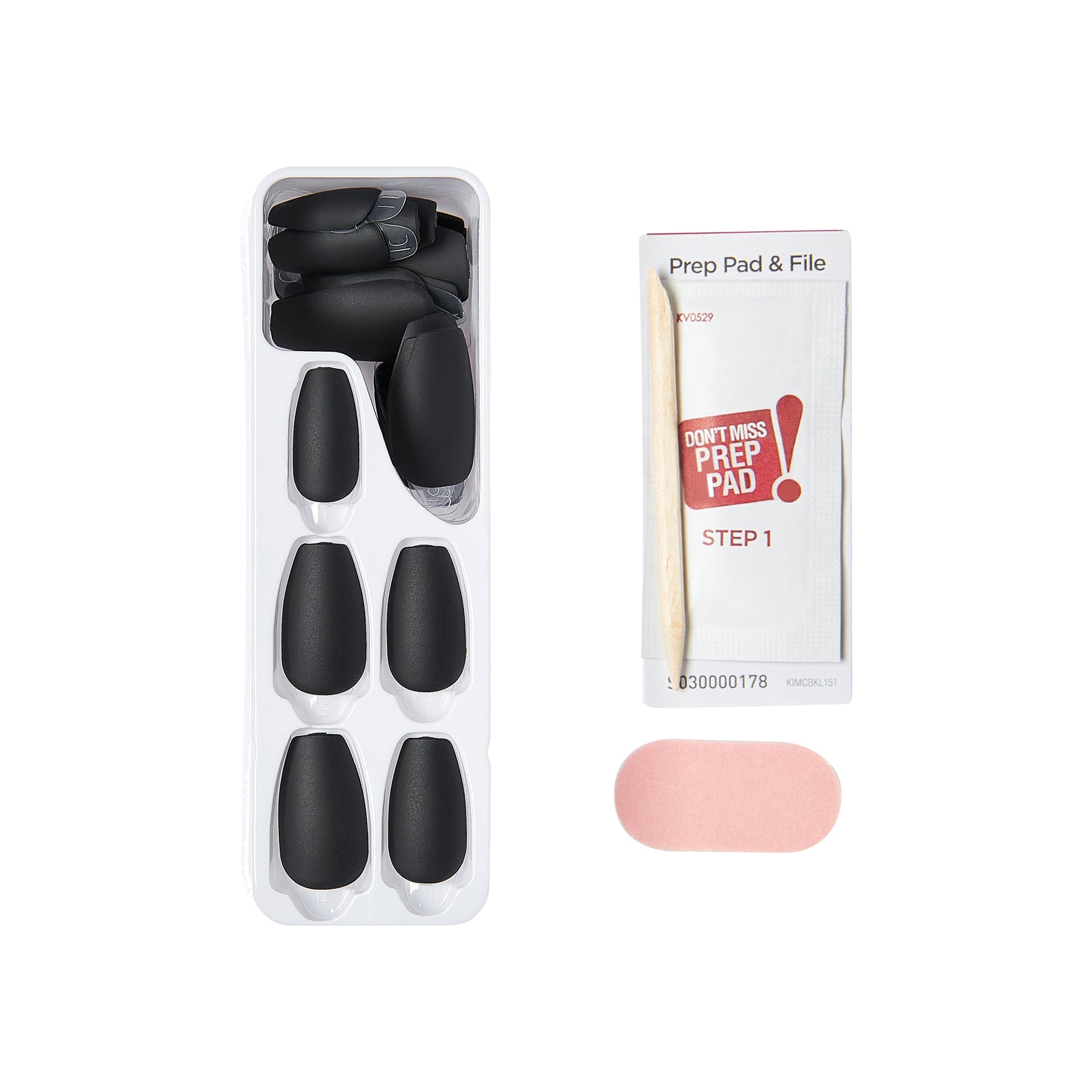THRILLER NIGHT IMPRESS COLOR MATTE UÑAS POSTIZAS HALLOWEEN - KISS
