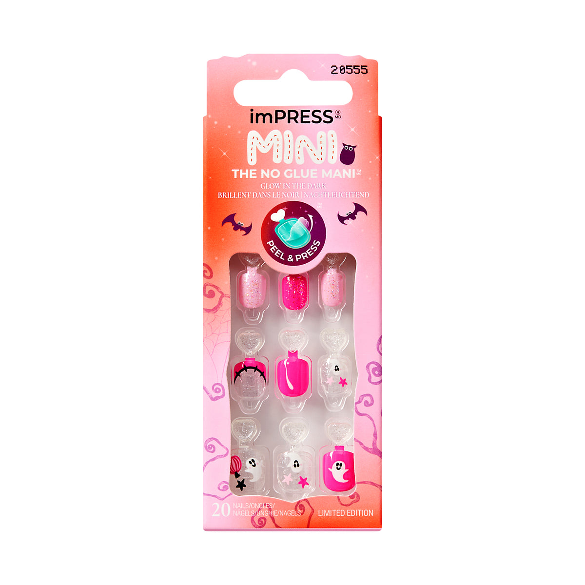 UÑAS POSTIZAS IMPRESS NAILS KIDS FEAR NOBODY - KISS