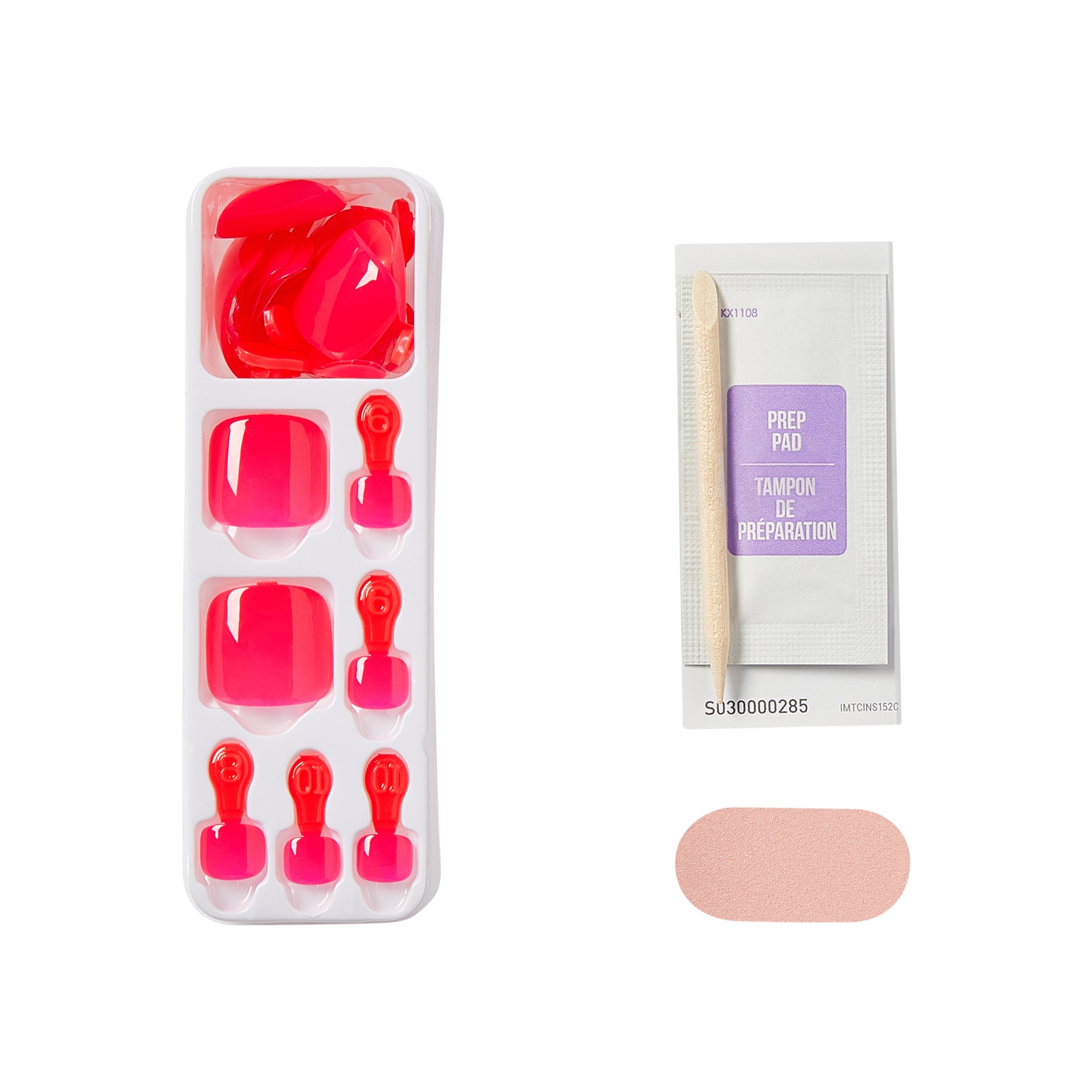 UÑAS POSTIZAS PARA PIES IMPRESS SELFIE SUNDAY - KISS