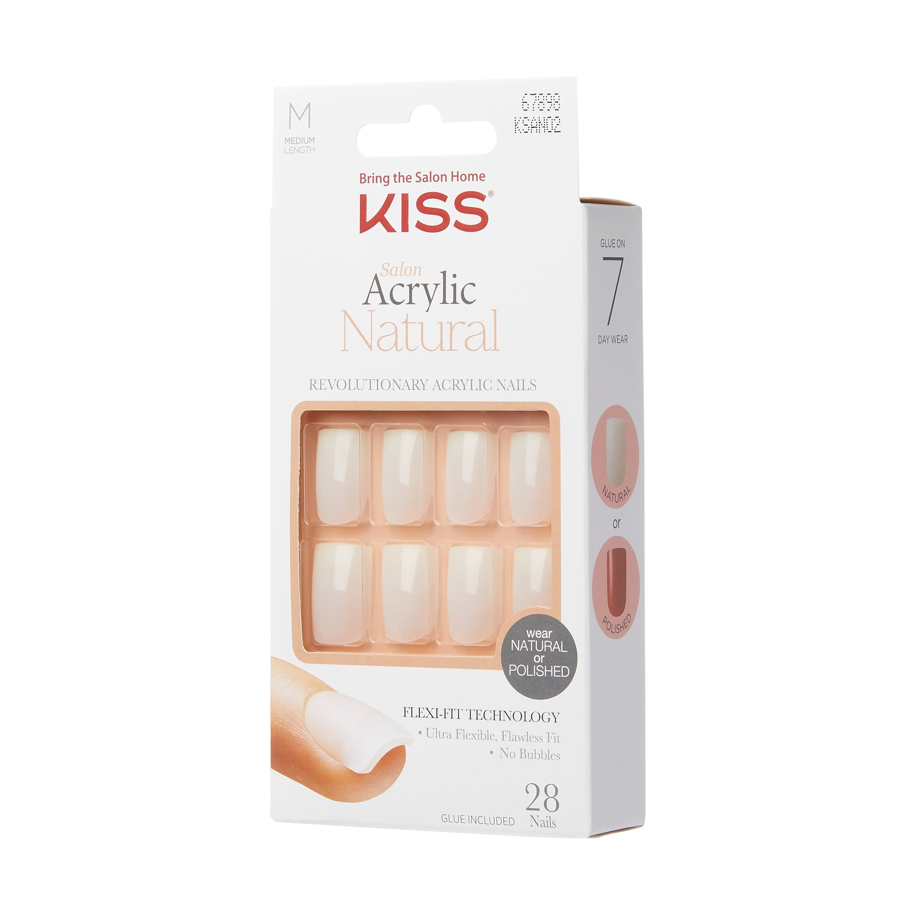 UÑAS SA NATURAL NAILS EUPHORIA - KISS