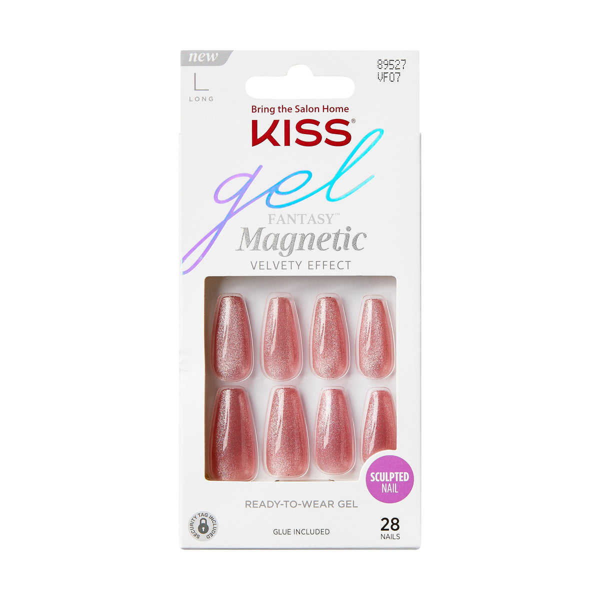 UÑAS GEL FANTASY MAGNETIC WEST COAST - OUTLET KISS