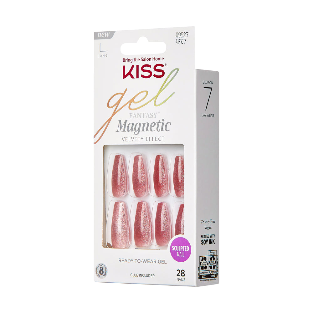 UÑAS GEL FANTASY MAGNETIC WEST COAST - OUTLET KISS