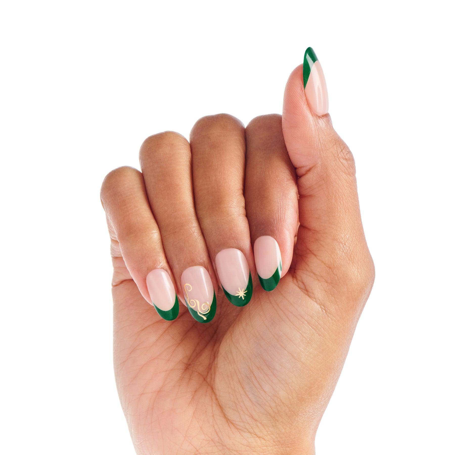 UÑAS POSTIZAS WICKED X IMPRESS NAILS ALWAYS BEEN GREEN - KISS