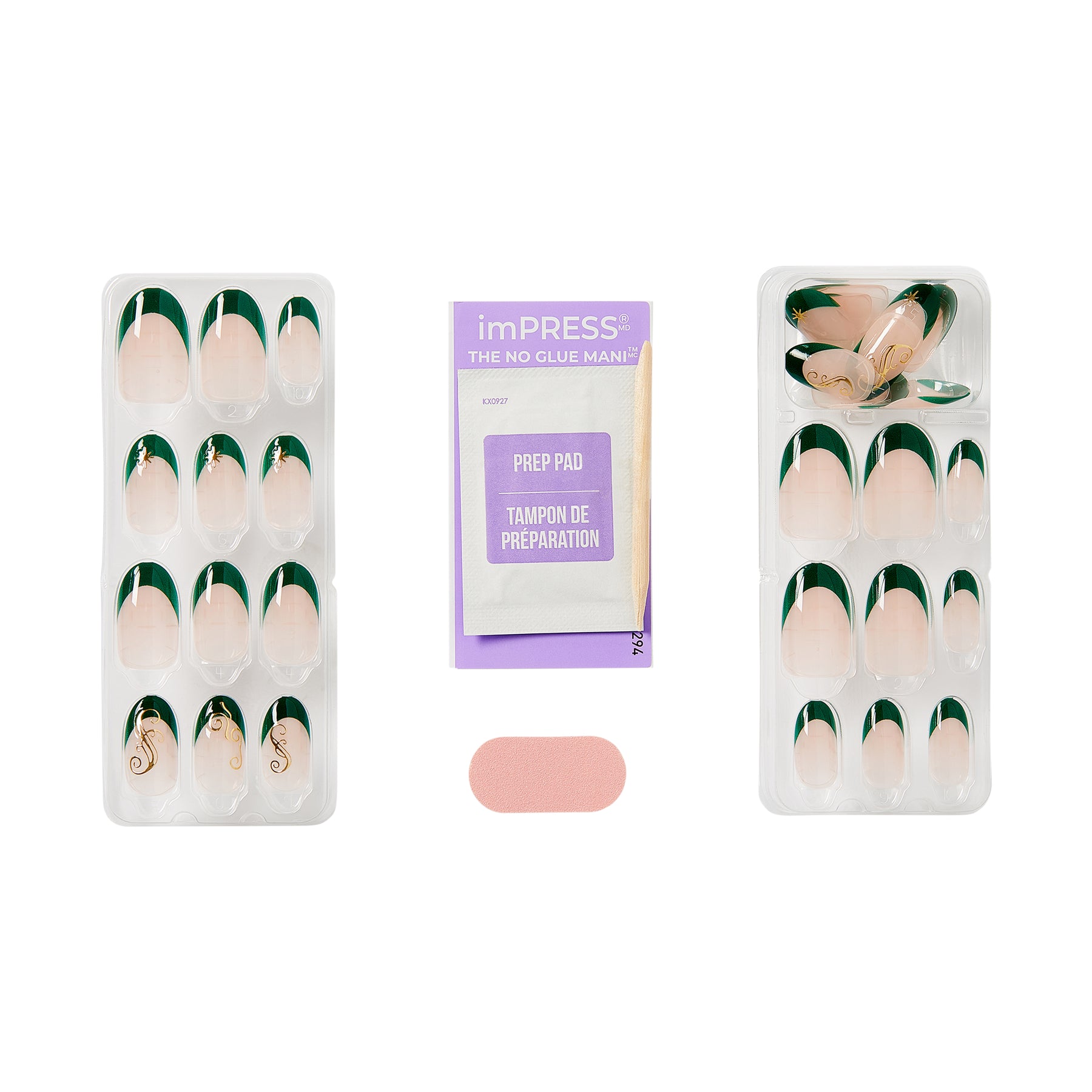 UÑAS POSTIZAS WICKED X IMPRESS NAILS ALWAYS BEEN GREEN - KISS