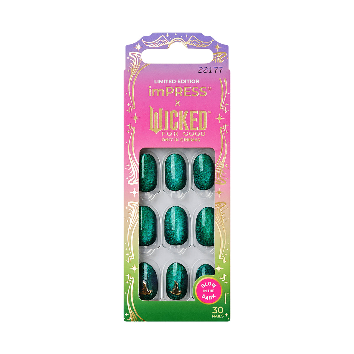 UÑAS POSTIZAS WICKED X IMPRESS NAILS A STORY OF TWO HALVES - KISS