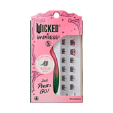 PESTAÑAS POSTIZAS WICKED X IMPRESS WELCOME TO OZ - KISS