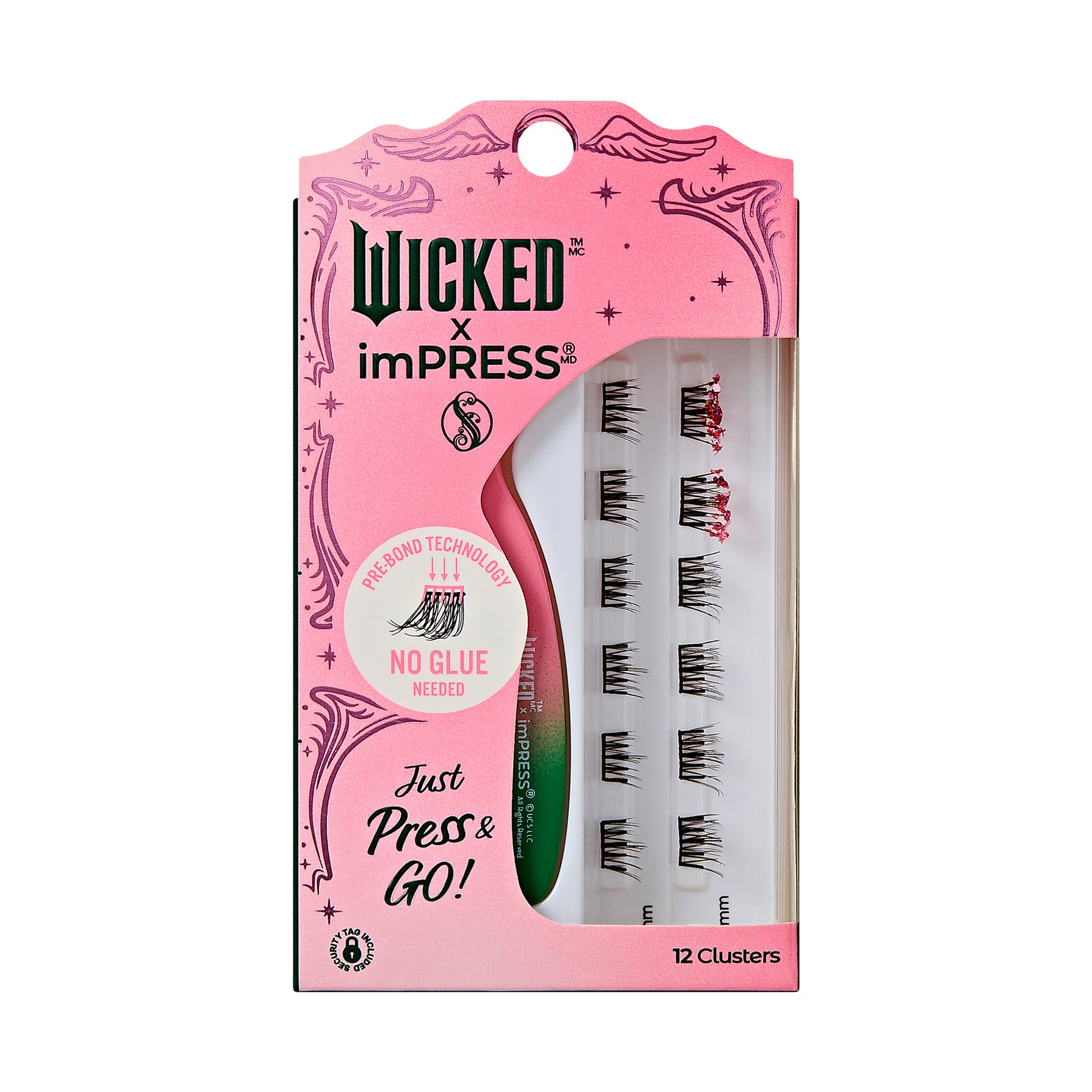 PESTAÑAS POSTIZAS WICKED X IMPRESS WELCOME TO OZ - KISS