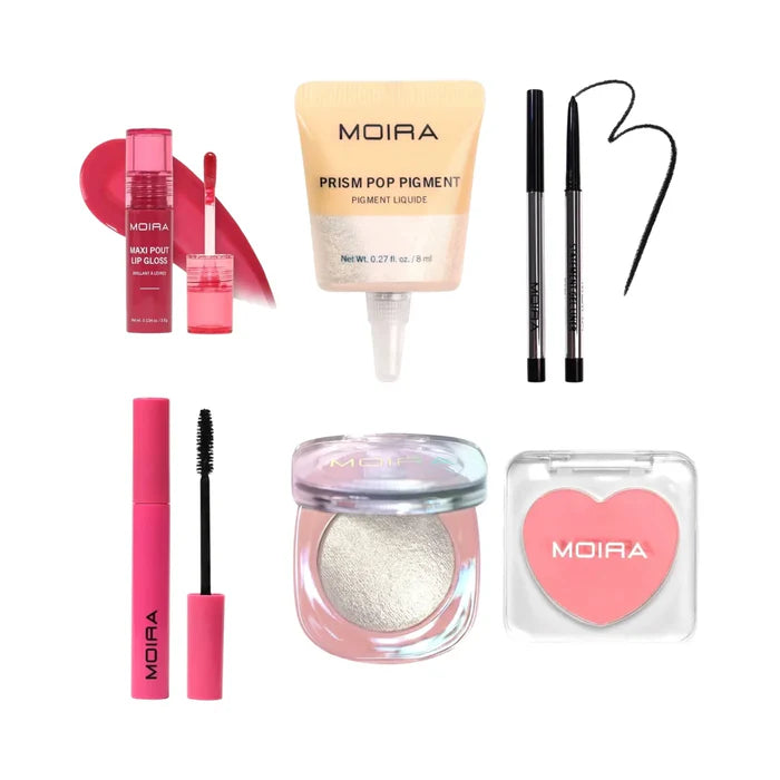 GLOW ESSENTIALS, KIT DE MAQUILLAJE - MOIRA