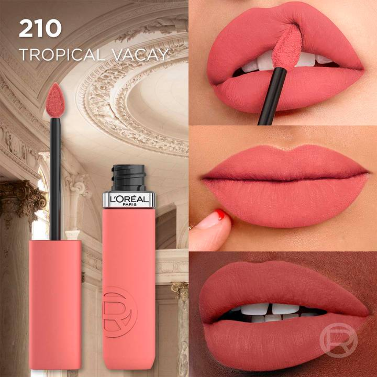 LABIAL LÍQUIDO ACABADO MATTE INFALLIBLE - LOREAL PARIS