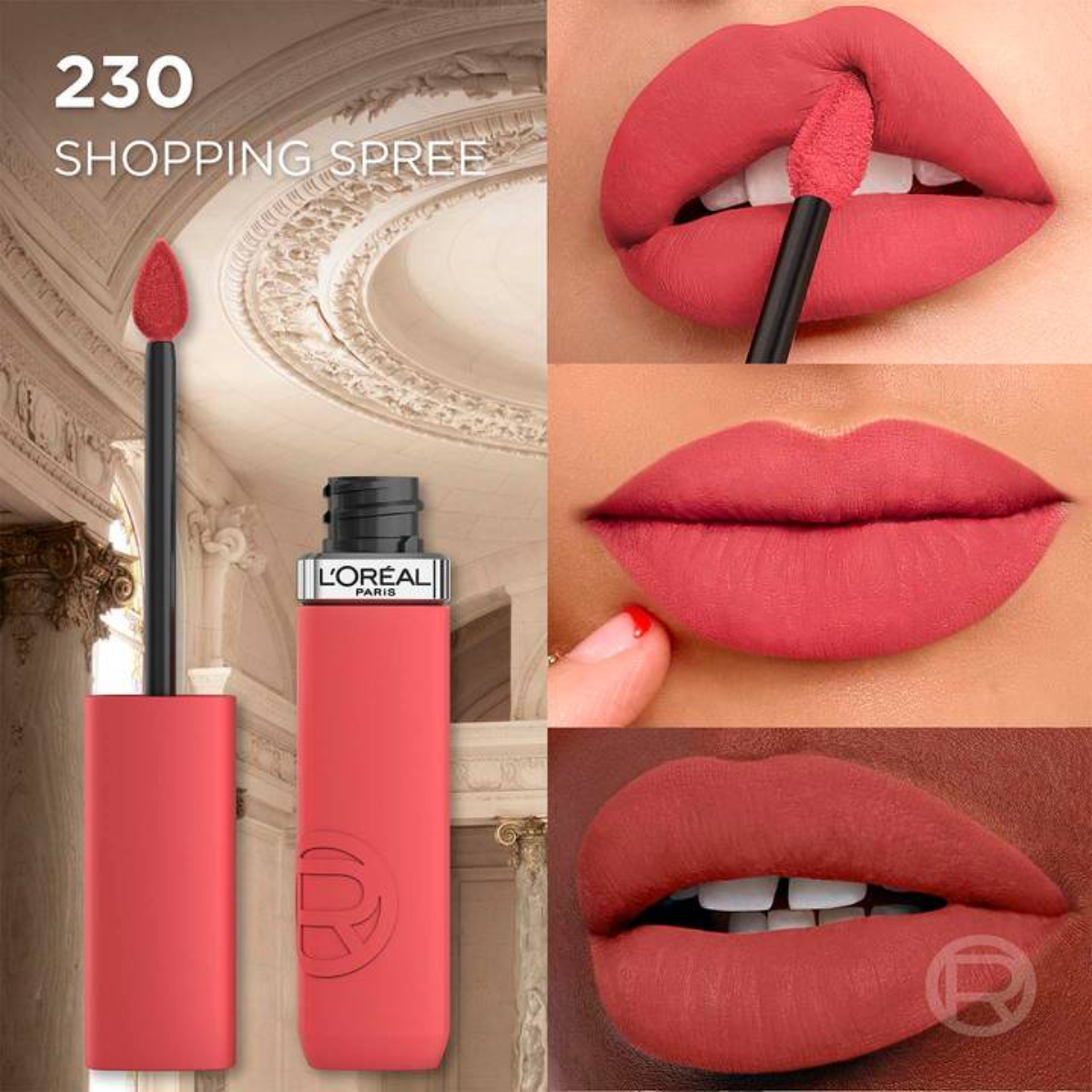 LABIAL LÍQUIDO ACABADO MATTE INFALLIBLE - LOREAL PARIS