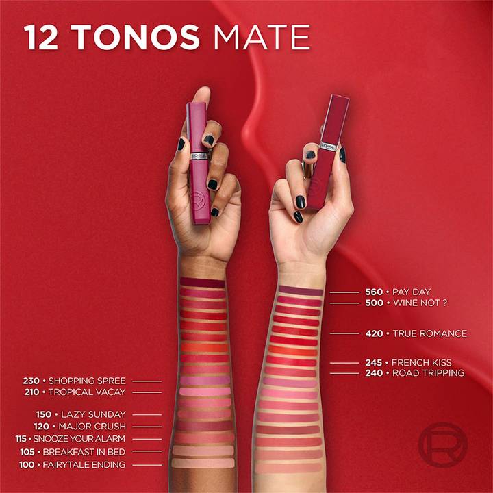 LABIAL LÍQUIDO ACABADO MATTE INFALLIBLE - LOREAL PARIS
